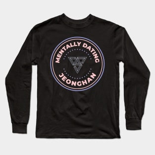 Mentally dating Seventeen Jeonghan Long Sleeve T-Shirt